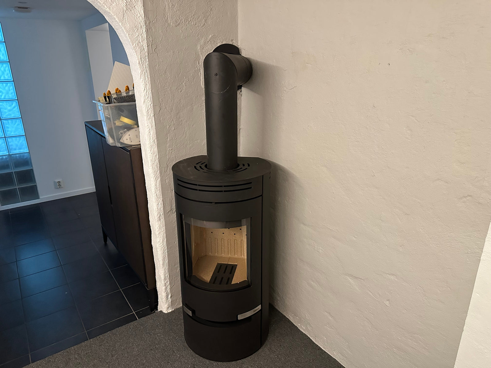 Fra åpen peis til peisinnsats