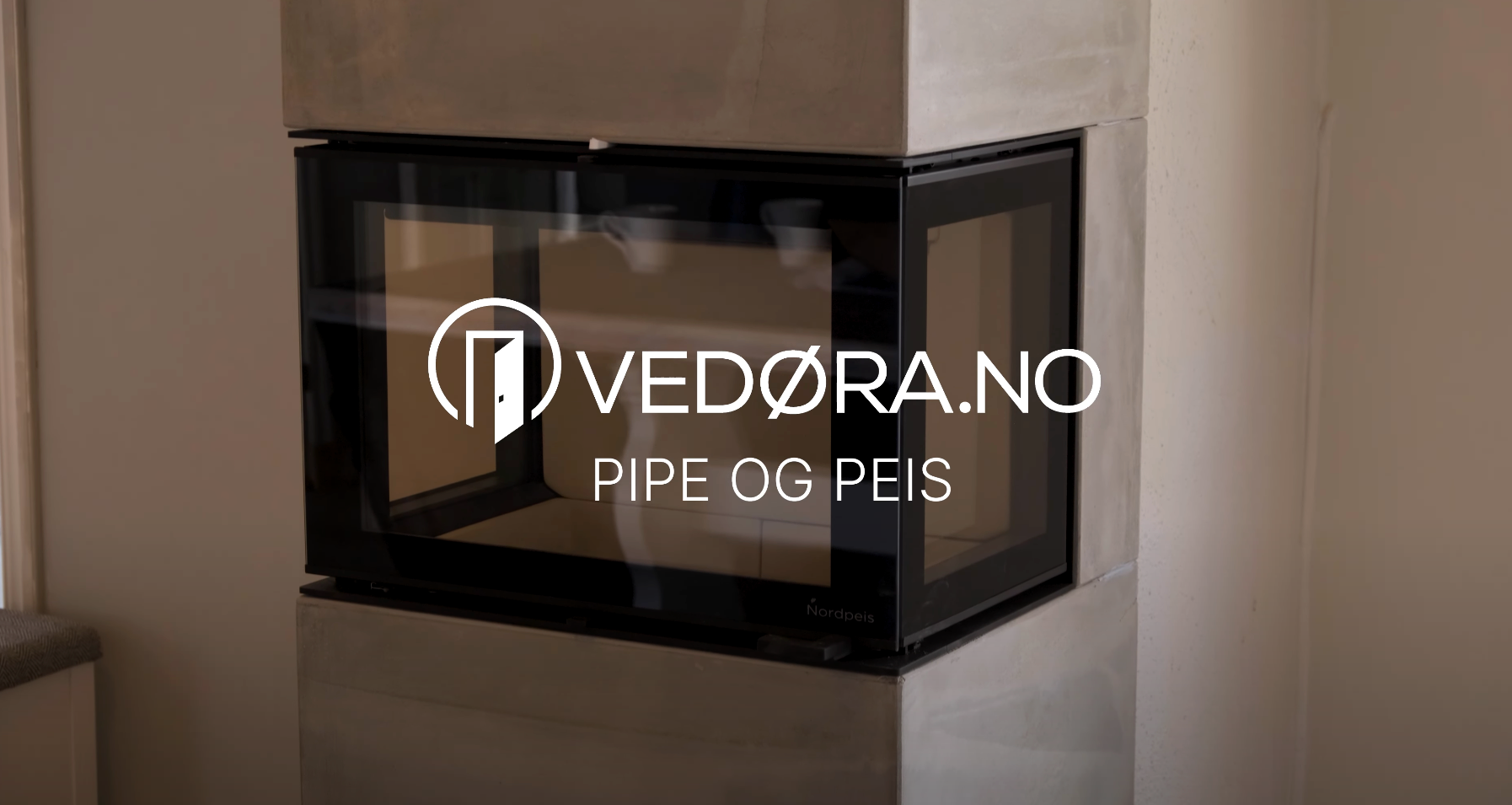 Last inn video: Video av peismontering